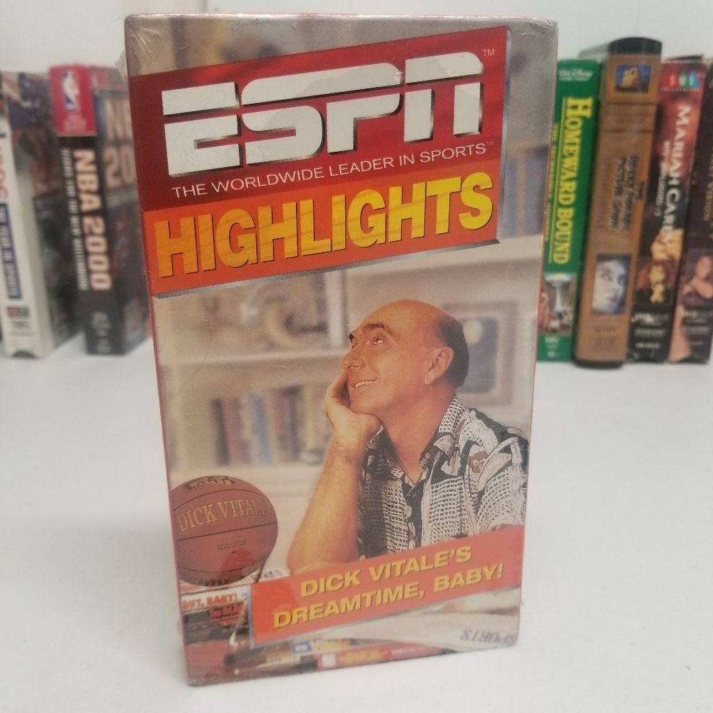 ESPN DICK VITALES VHS BRAND NEW SEALED.